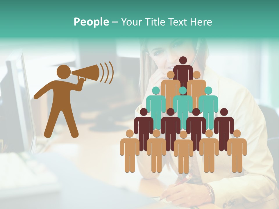 Occupation Workplace Positivity PowerPoint Template