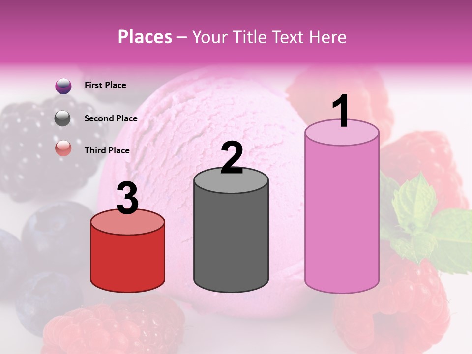 Purple Sweet Fresh PowerPoint Template