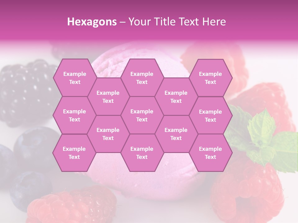 Purple Sweet Fresh PowerPoint Template