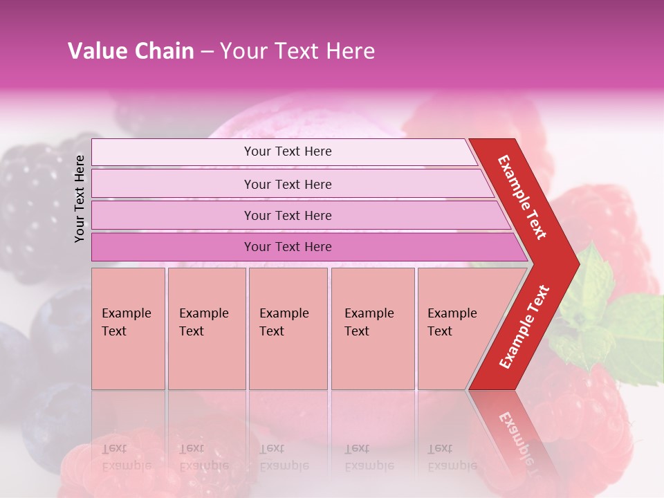 Purple Sweet Fresh PowerPoint Template