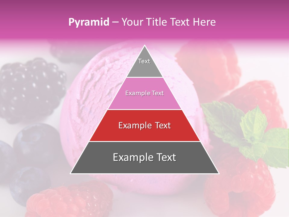 Purple Sweet Fresh PowerPoint Template