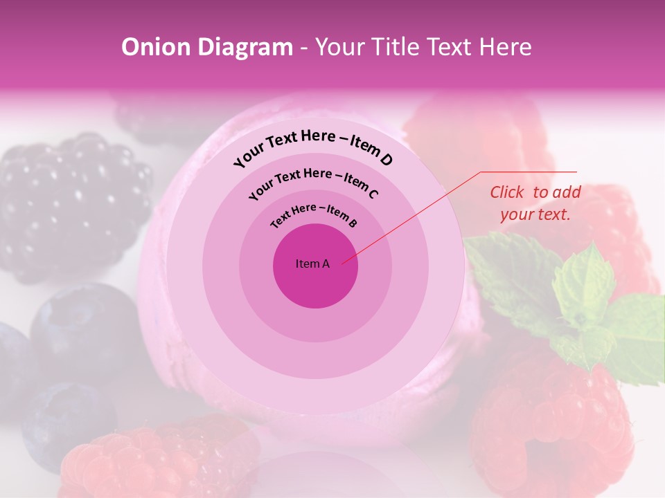 Purple Sweet Fresh PowerPoint Template