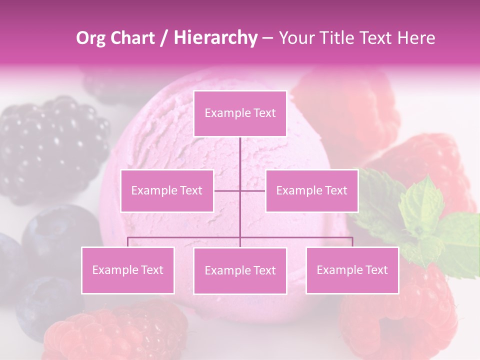 Purple Sweet Fresh PowerPoint Template