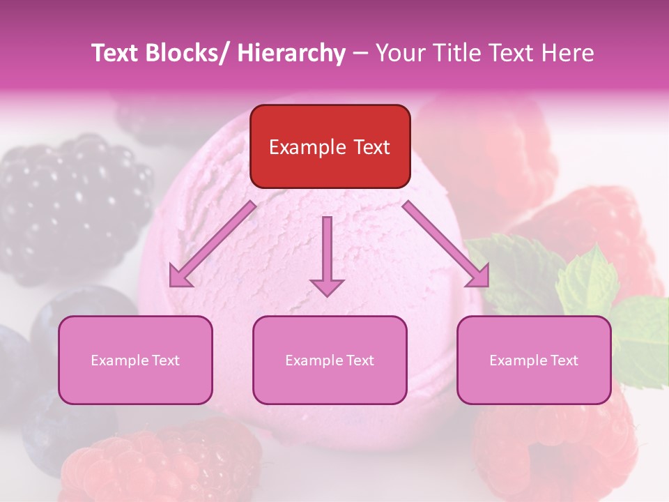 Purple Sweet Fresh PowerPoint Template