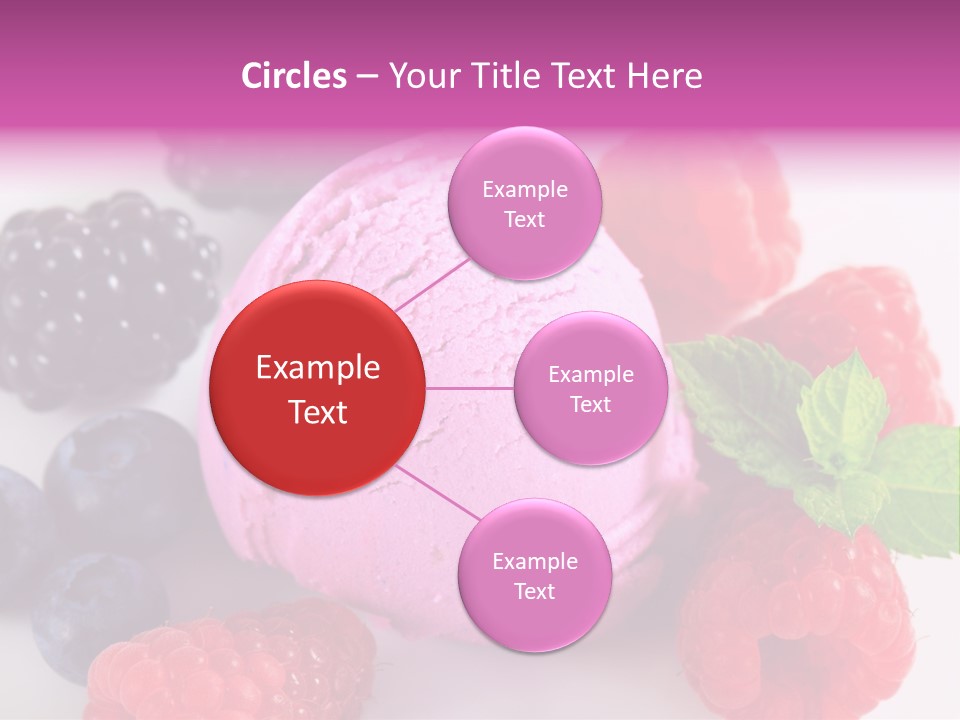 Purple Sweet Fresh PowerPoint Template