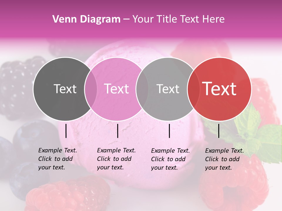 Purple Sweet Fresh PowerPoint Template