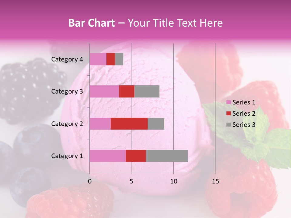 Purple Sweet Fresh PowerPoint Template