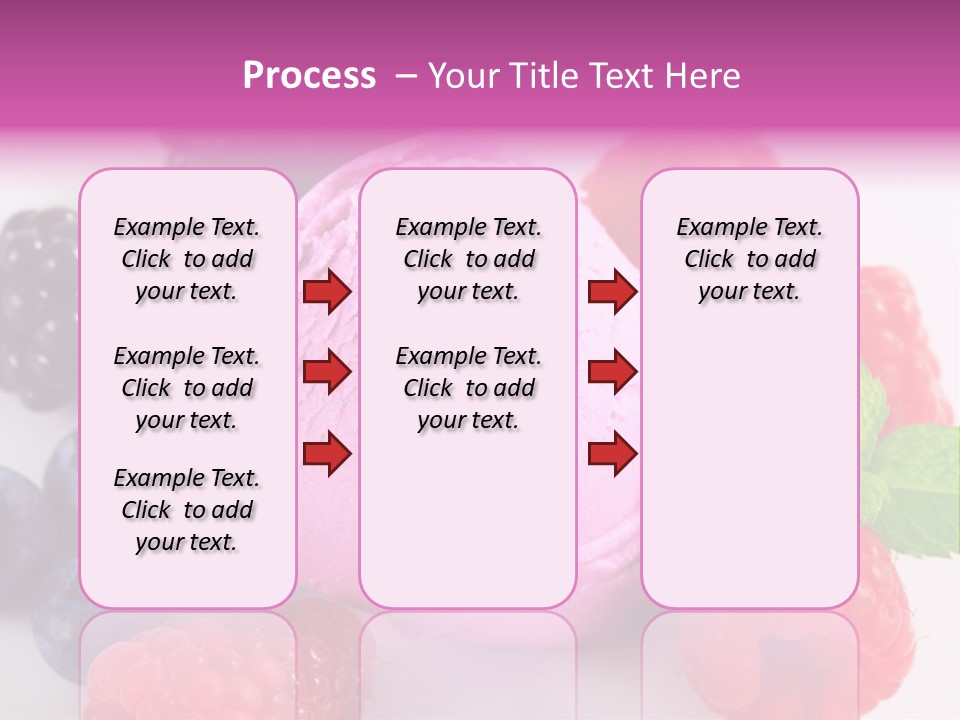 Purple Sweet Fresh PowerPoint Template