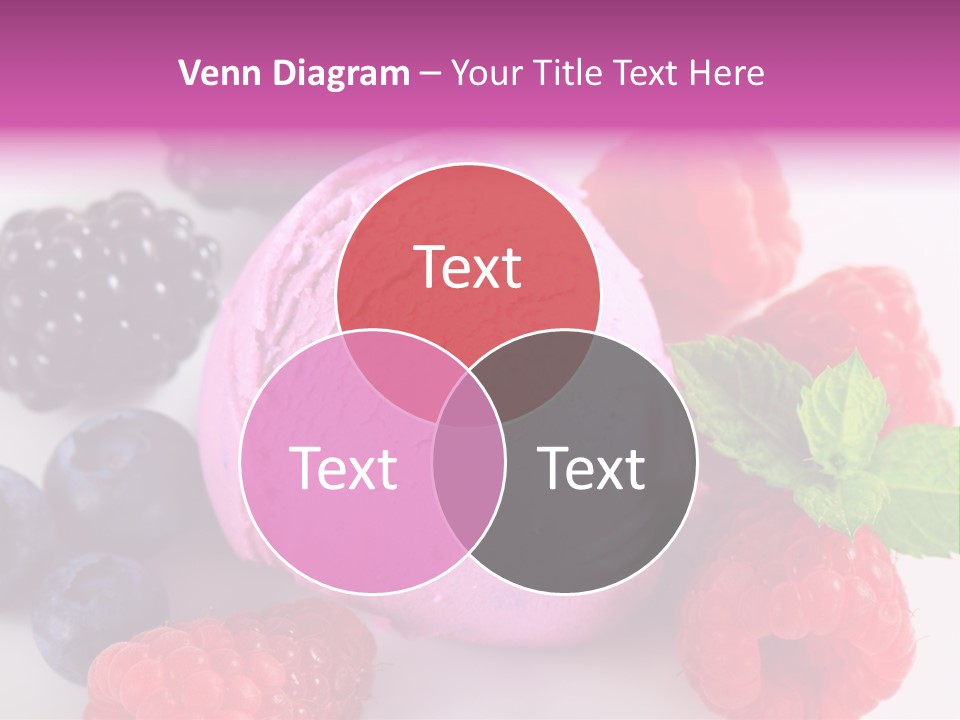 Purple Sweet Fresh PowerPoint Template