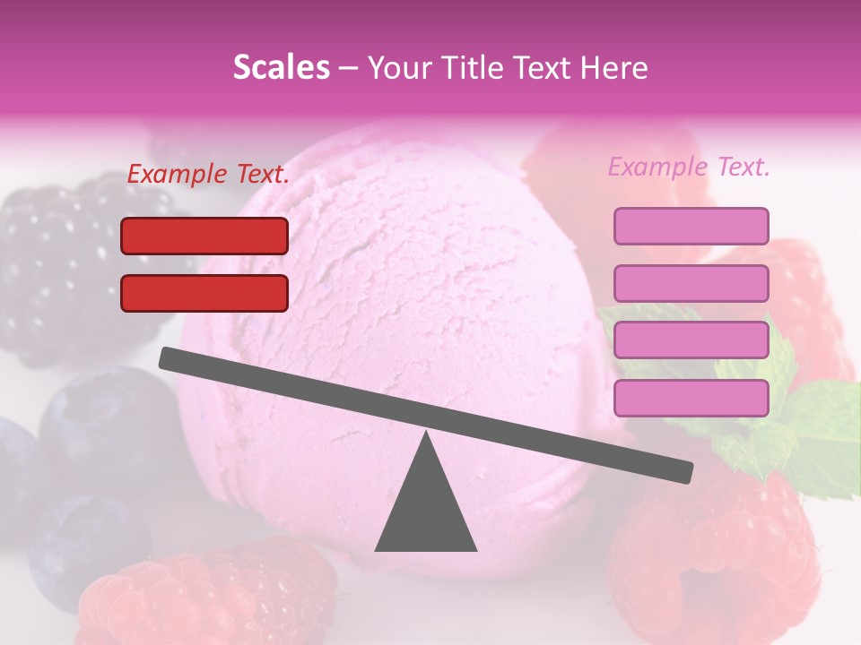 Purple Sweet Fresh PowerPoint Template