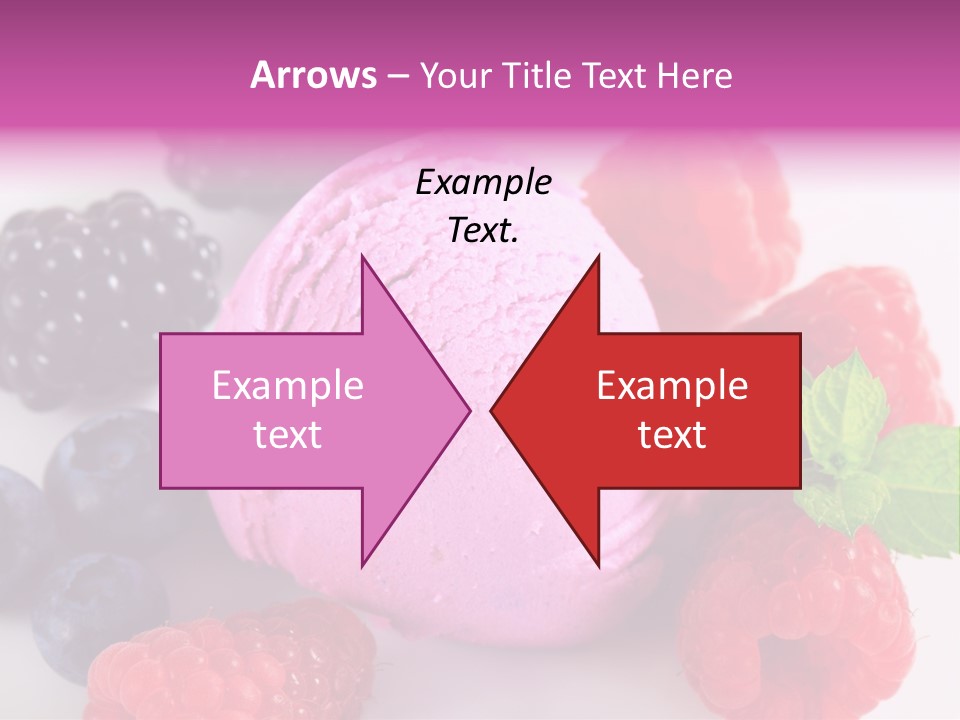 Purple Sweet Fresh PowerPoint Template