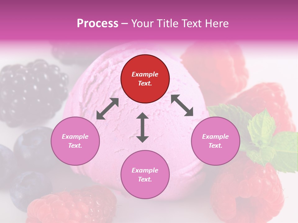 Purple Sweet Fresh PowerPoint Template
