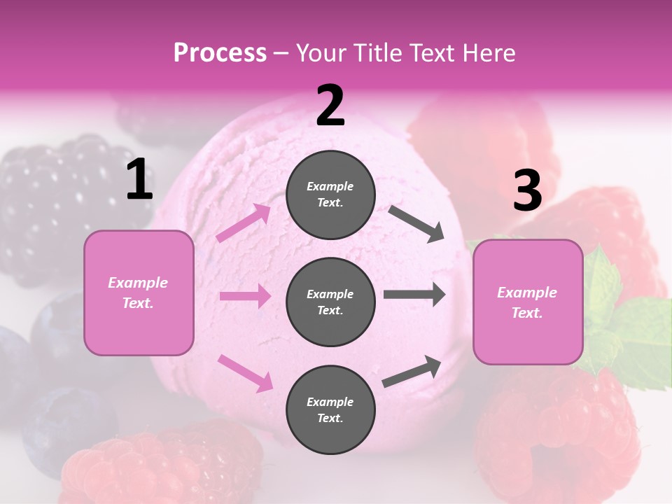 Purple Sweet Fresh PowerPoint Template