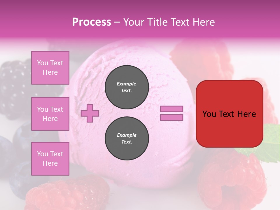Purple Sweet Fresh PowerPoint Template