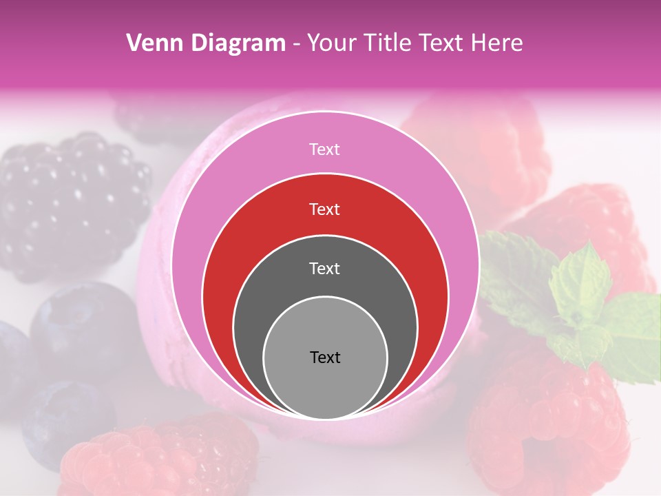 Purple Sweet Fresh PowerPoint Template