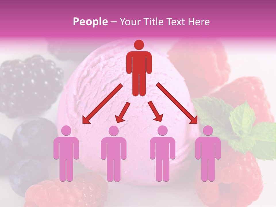 Purple Sweet Fresh PowerPoint Template