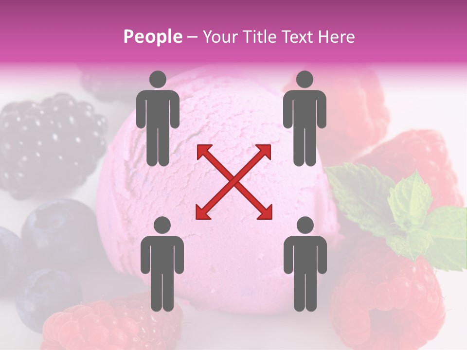 Purple Sweet Fresh PowerPoint Template