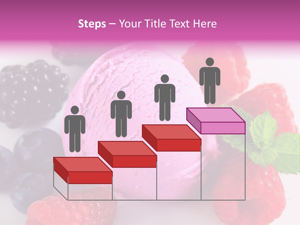 Purple Sweet Fresh PowerPoint Template