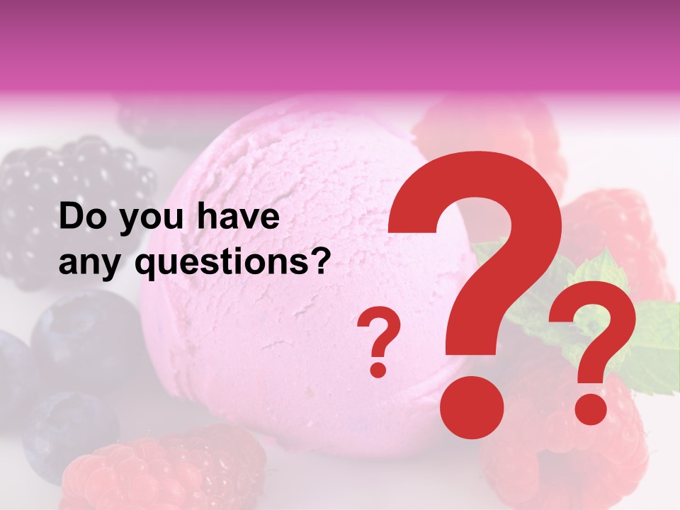 Purple Sweet Fresh PowerPoint Template