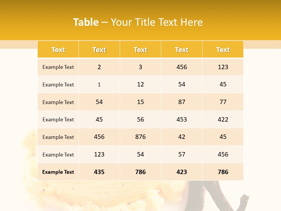 Time Seedpod Summery PowerPoint Template