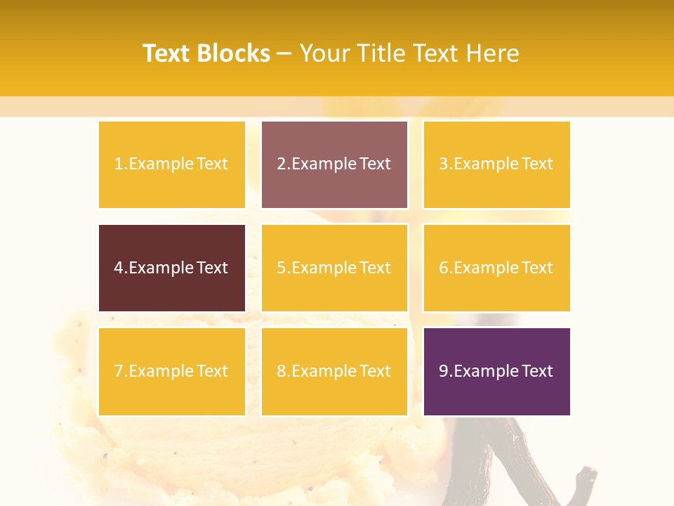 Time Seedpod Summery PowerPoint Template