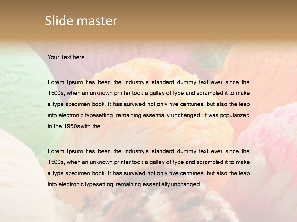 Brown Pink White PowerPoint Template