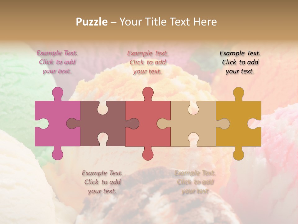 Brown Pink White PowerPoint Template