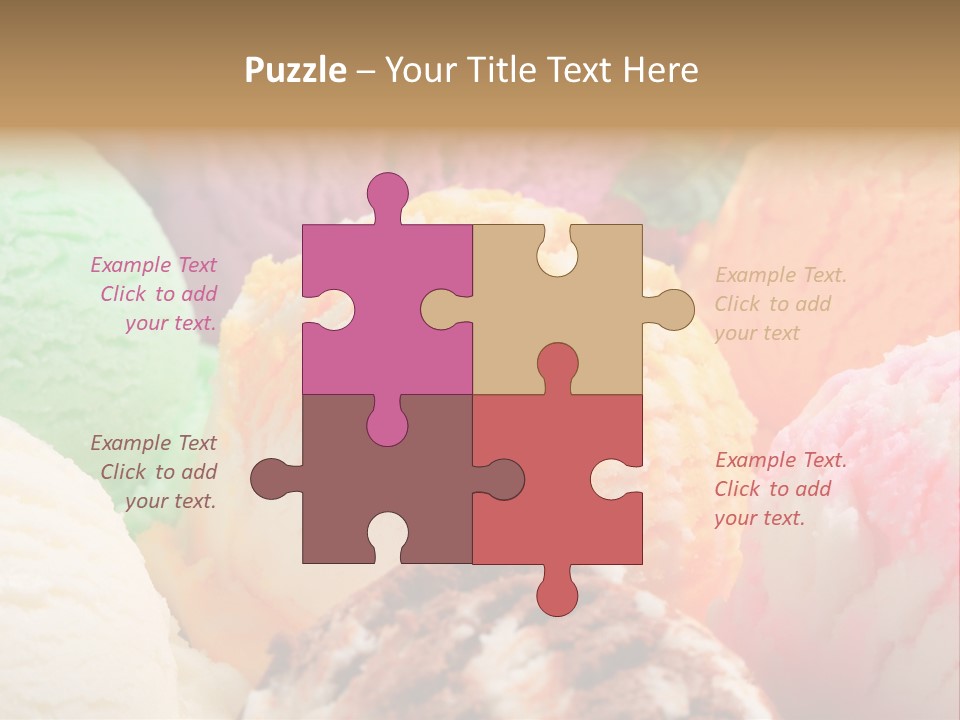 Brown Pink White PowerPoint Template