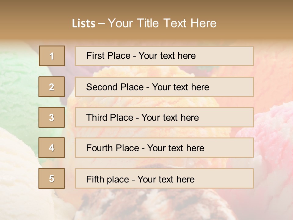 Brown Pink White PowerPoint Template