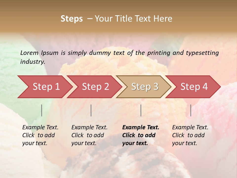 Brown Pink White PowerPoint Template