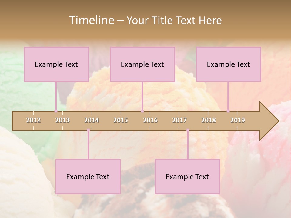 Brown Pink White PowerPoint Template