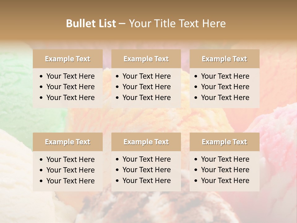 Brown Pink White PowerPoint Template