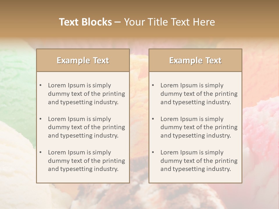 Brown Pink White PowerPoint Template