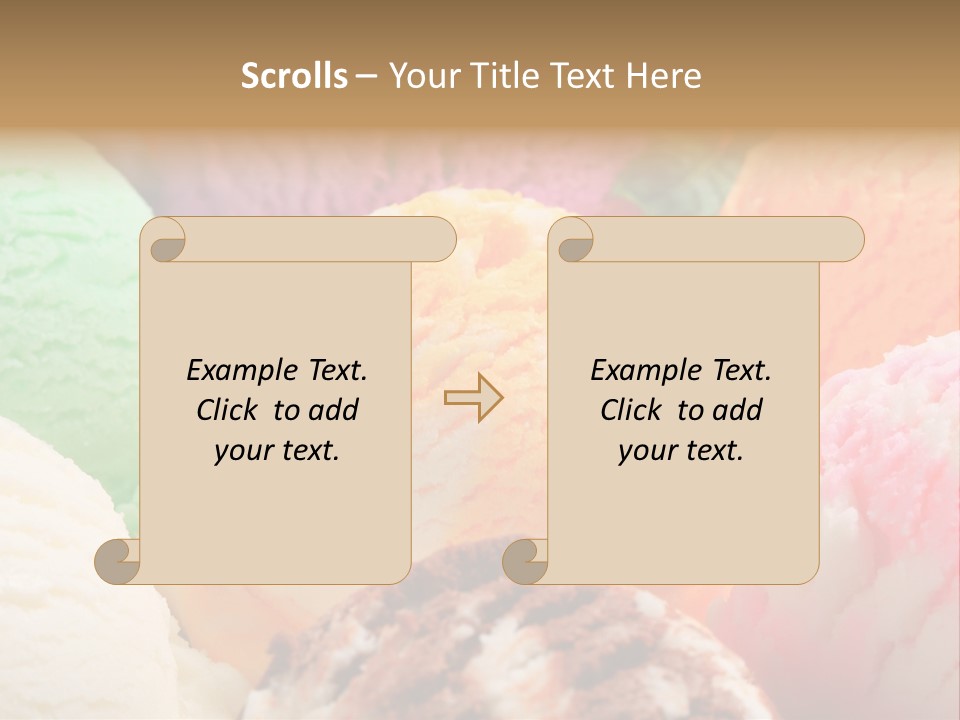 Brown Pink White PowerPoint Template