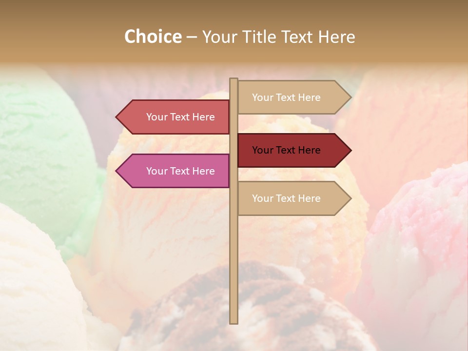 Brown Pink White PowerPoint Template