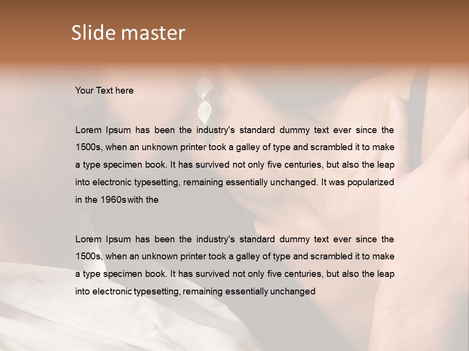 Adult Undressing Foreplay PowerPoint Template