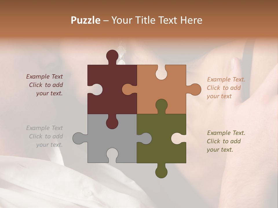 Adult Undressing Foreplay PowerPoint Template