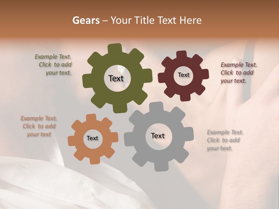 Adult Undressing Foreplay PowerPoint Template