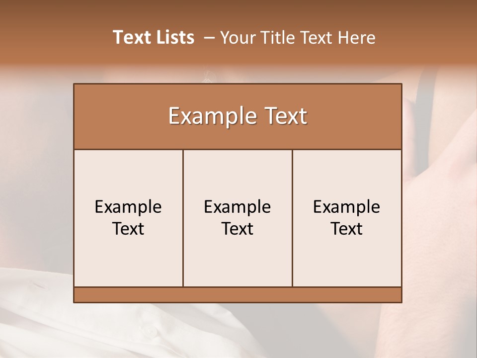 Adult Undressing Foreplay PowerPoint Template
