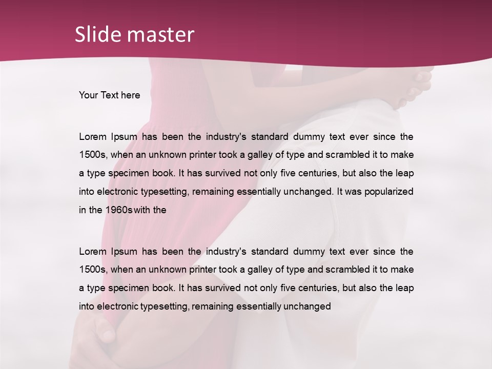 People Kissing Feeling PowerPoint Template