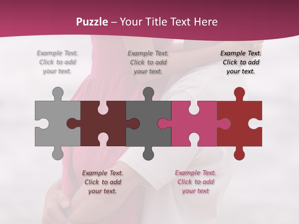 People Kissing Feeling PowerPoint Template