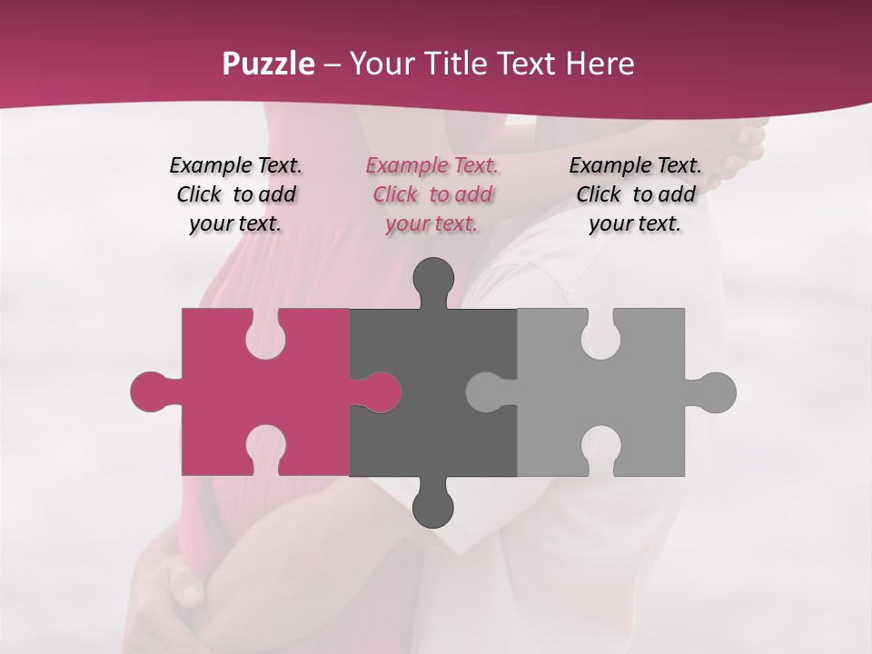 People Kissing Feeling PowerPoint Template