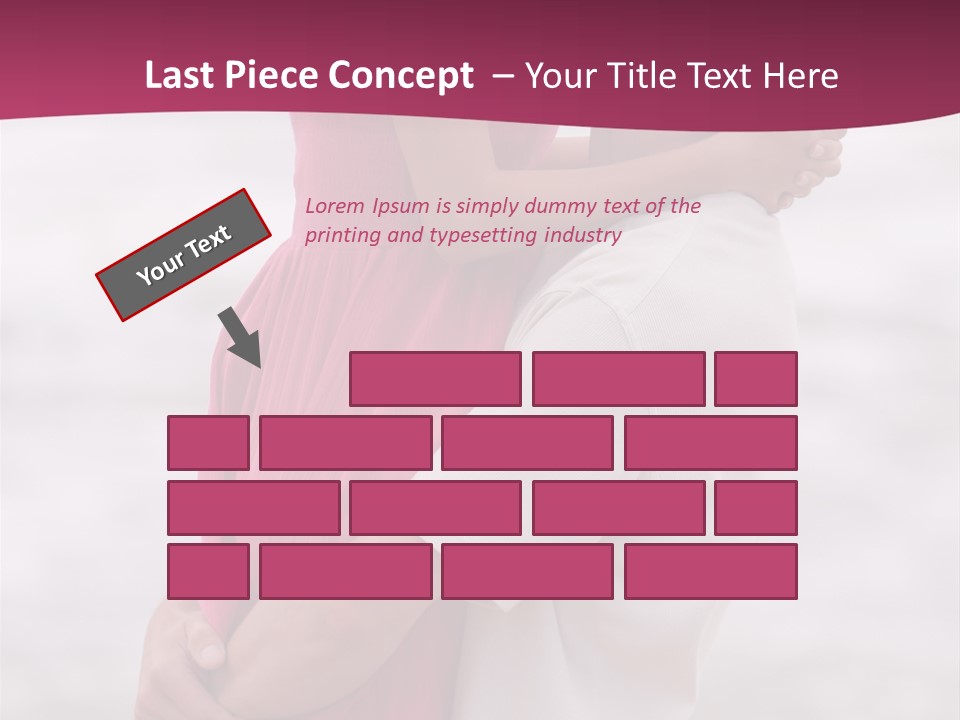 People Kissing Feeling PowerPoint Template