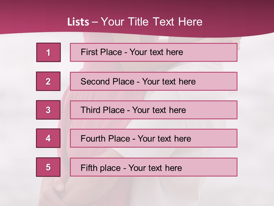 People Kissing Feeling PowerPoint Template