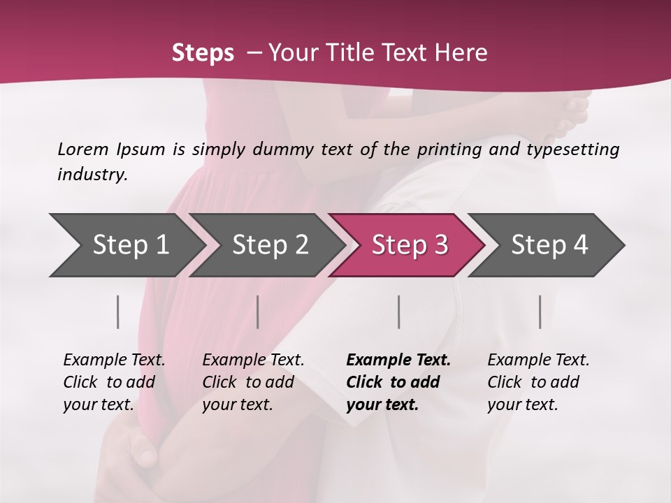 People Kissing Feeling PowerPoint Template