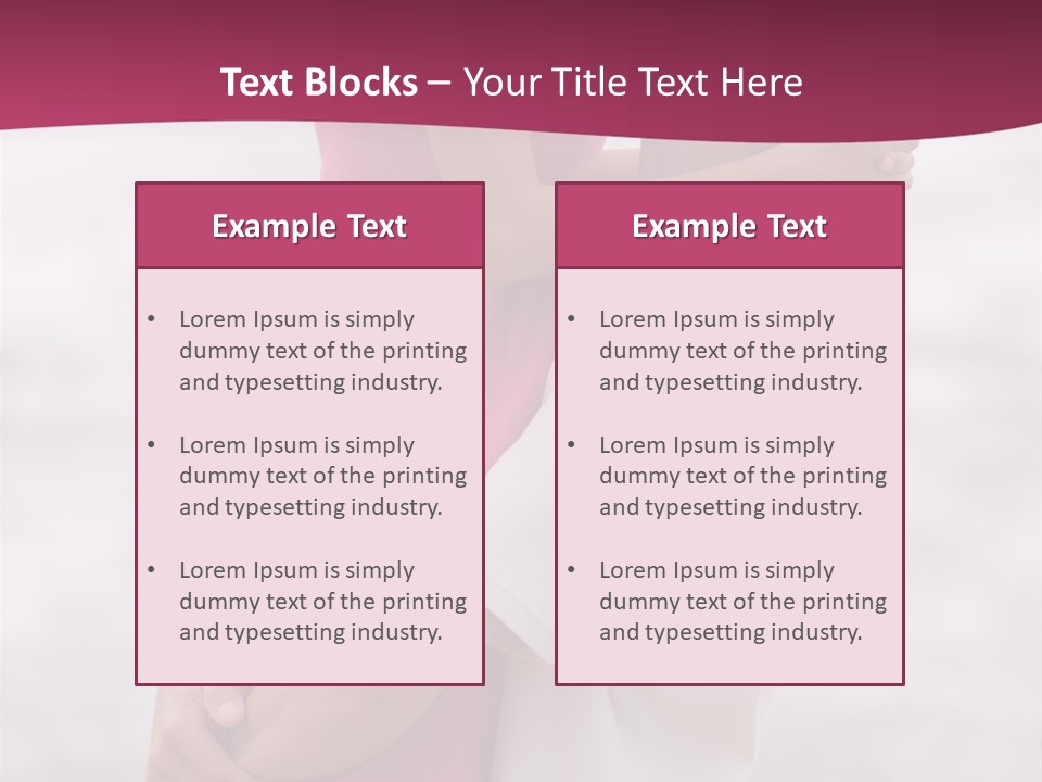 People Kissing Feeling PowerPoint Template