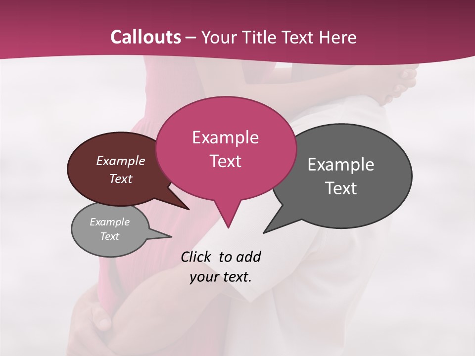 People Kissing Feeling PowerPoint Template