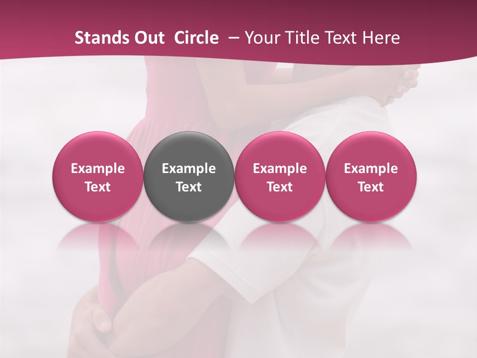 People Kissing Feeling PowerPoint Template