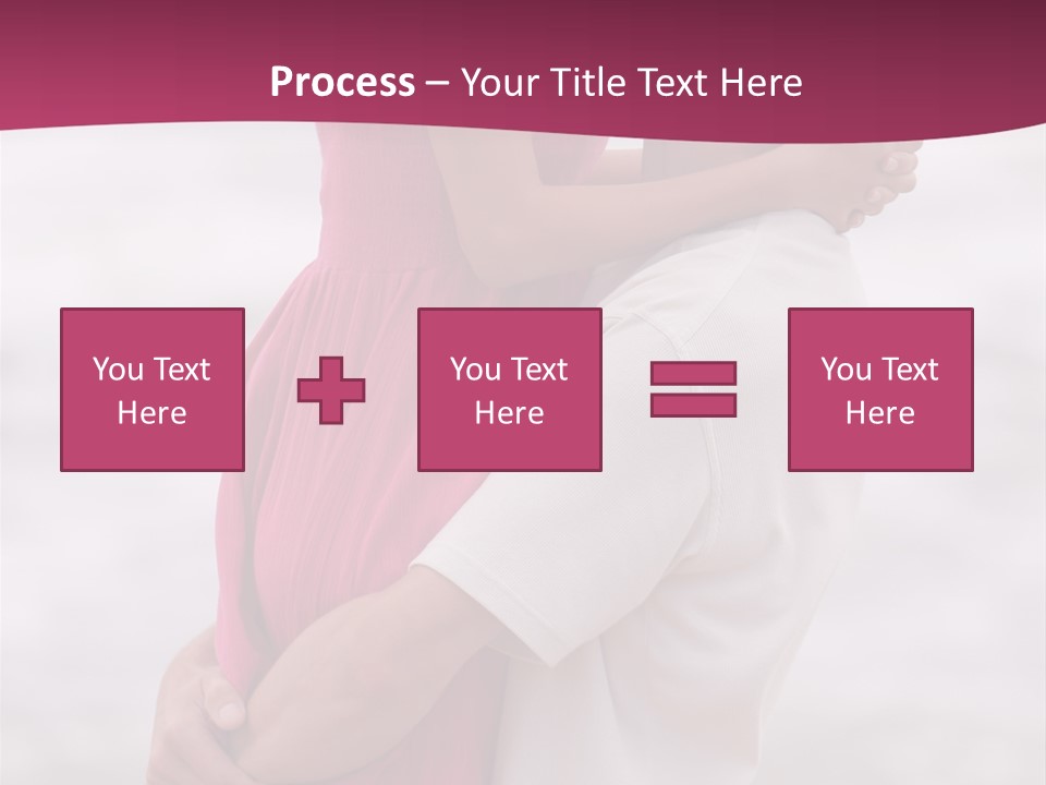 People Kissing Feeling PowerPoint Template