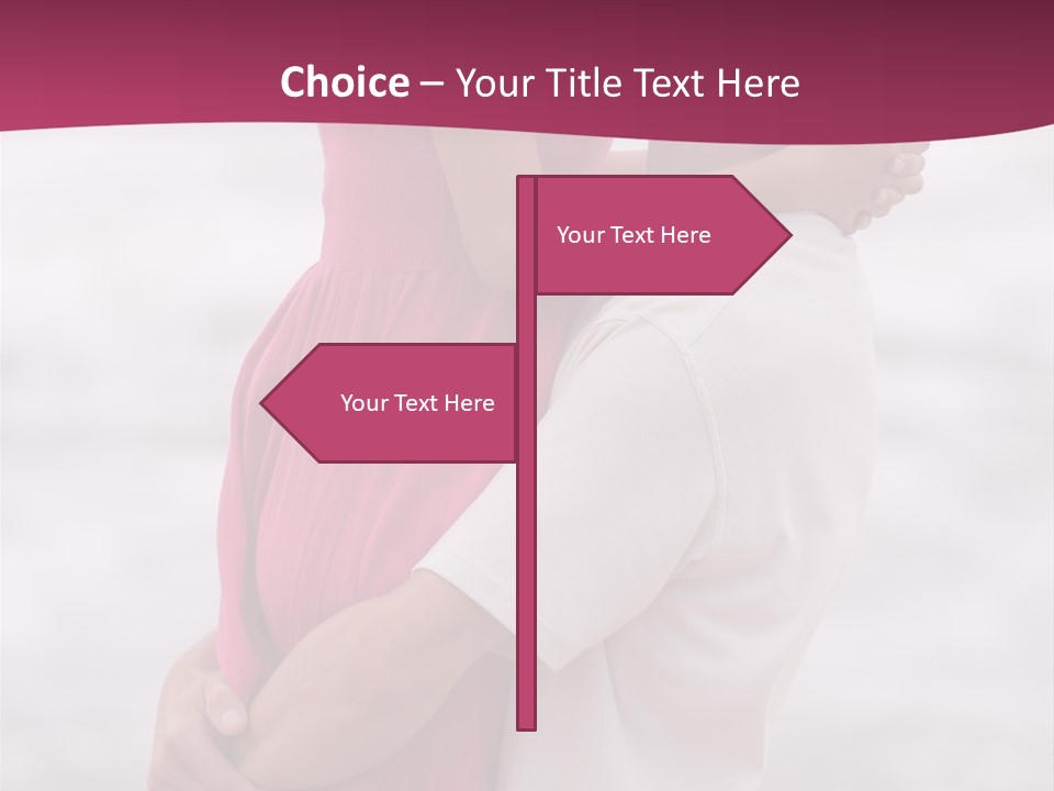 People Kissing Feeling PowerPoint Template